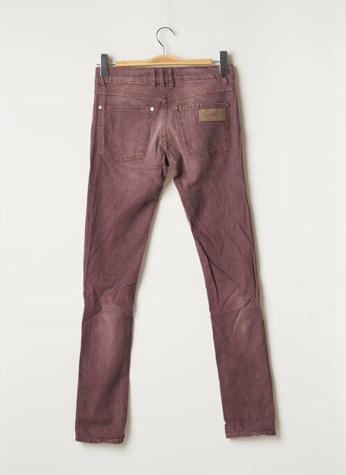 Pantalon slim violet APRIL 77 femeie