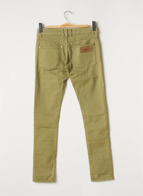 Pantalon slim verde APRIL 77 femeie