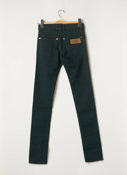 Pantalon slim verde APRIL 77 femeie