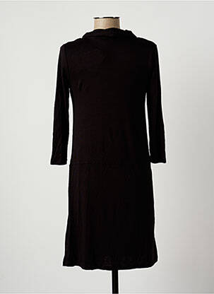 Rochie midi croială fluidă mâneci lungi negru COLLINE femeie