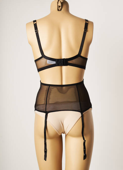 Corset/Jartieră negru VALEGE femeie