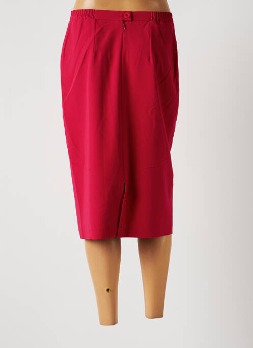 Fustă midi roz GRIFFON femeie