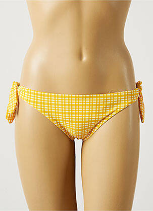 Chiloți de baie galben PASSIONATA femeie