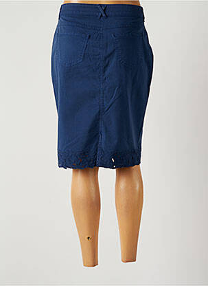 Fustă midi elasticitate albastru MERI & ESCA femeie