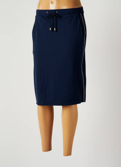 Fustă midi albastru MERI & ESCA femeie