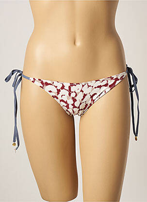 Chiloți de baie reversibil bikini alb LOVE STORIES femeie