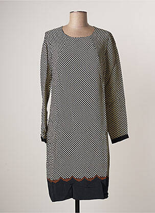 Rochie midi negru NICE THINGS femeie