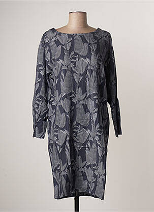 Rochie midi mâneci 3/4 mâneci 3/4 albastru HARRIS WILSON femeie