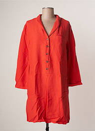 Rochie scurtă mâneci 3/4 mâneci 3/4 portocaliu HARRIS WILSON femeie