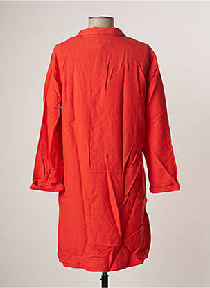 Rochie scurtă mâneci 3/4 mâneci 3/4 portocaliu HARRIS WILSON femeie