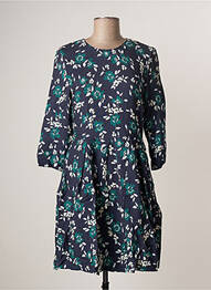 Rochie scurtă mâneci 3/4 mâneci 3/4 albastru CUISSE DE GRENOUILLE femme