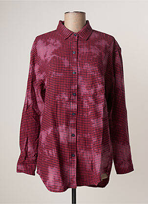 Tunică mâneci lungi roșu OBEY femeie