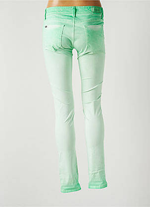 Pantalon slim talie joasă talie joasă verde SALSA femeie