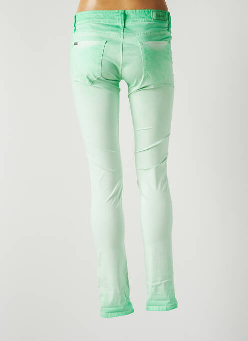 Pantalon slim verde SALSA femeie
