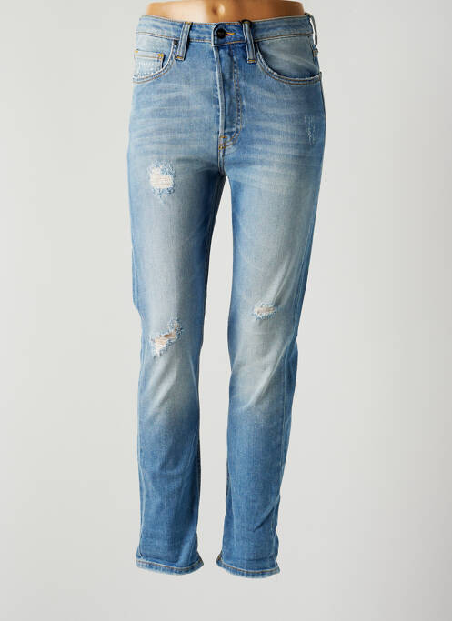 Blugi croială Mom albastru UNIQUE DNM femeie