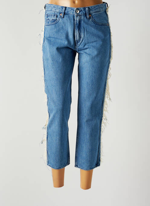 Pantalon 7/8 albastru KINGS OF INDIGO femeie