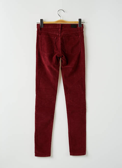 Pantalon slim roșu BERENICE femeie