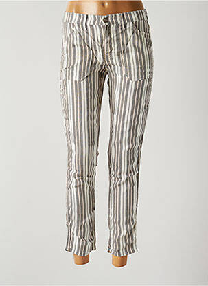 Pantalon trei sferturi bej HOD femeie