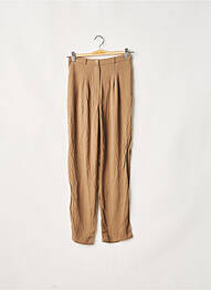 Pantalon chino închidere cu fermoar sub clapetă cu nasturi mărime normală maro AMERICAN VINTAGE femeie