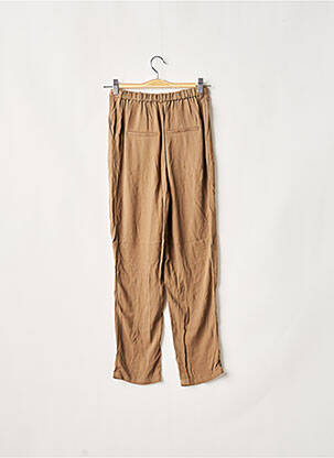 Pantalon chino închidere cu fermoar sub clapetă cu nasturi mărime normală maro AMERICAN VINTAGE femeie
