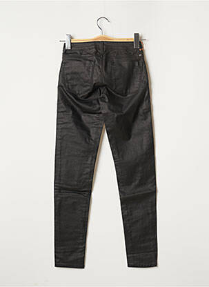 Pantalon slim talie joasă talie joasă negru TEDDY SMITH femeie