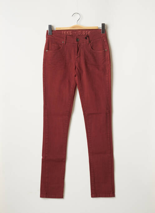 Blugi cu croială slim portocaliu IKKS femeie