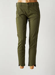 Pantalon 7/8 elasticitate mărime normală verde FIVE femeie