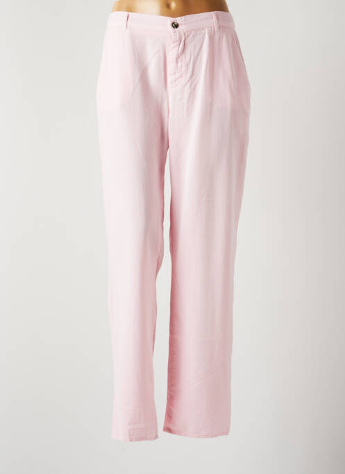 Pantalon chino roz FIVE femeie