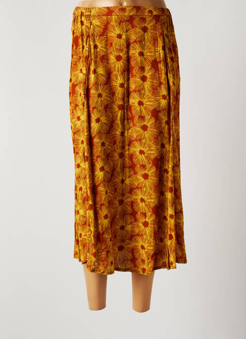 Fustă lungă portocaliu FIVE femeie