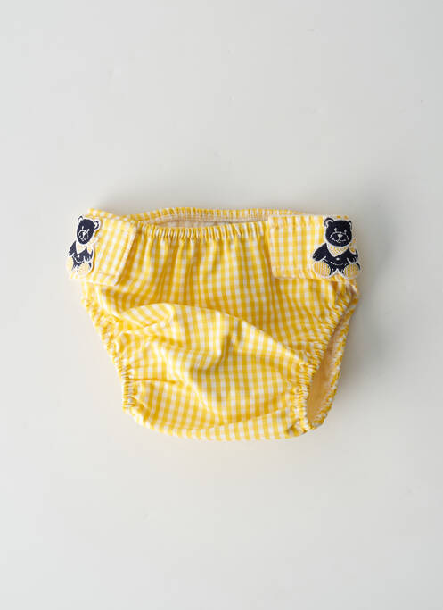 Chiloți de baie galben ARCHIMEDE fată