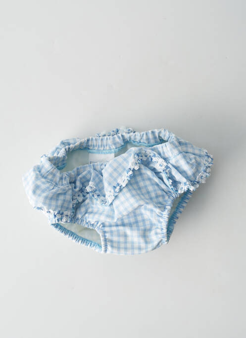 Chiloți de baie albastru ARCHIMEDE fată