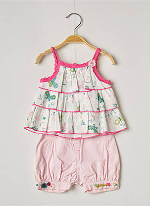 Set șort roz CATIMINI fată