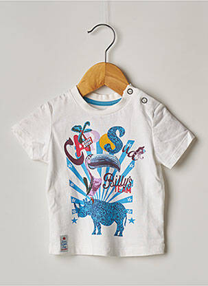 Tricou alb CATIMINI copil