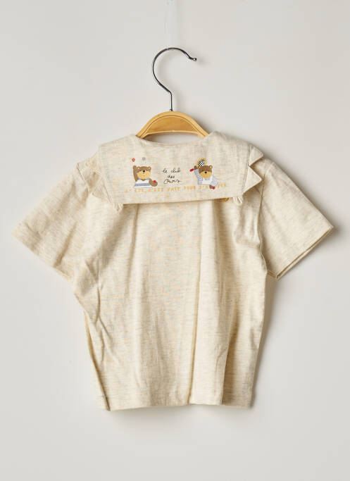 Tricou bej CATIMINI copil