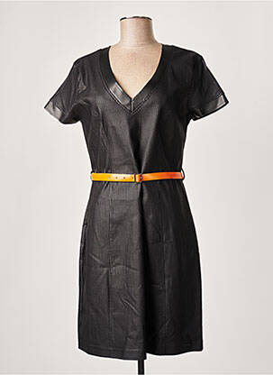 Rochie scurtă mâneci scurte mâneci scurte negru PAUL BRIAL femeie