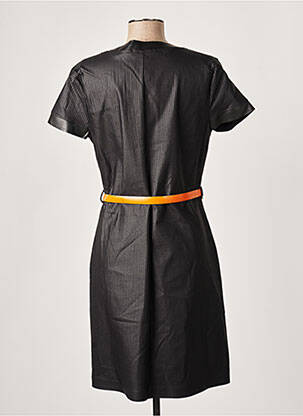 Rochie scurtă mâneci scurte mâneci scurte negru PAUL BRIAL femeie