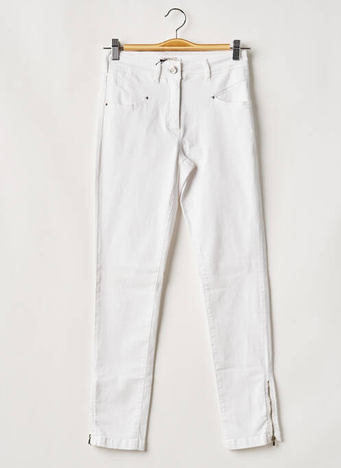 Pantalon 7/8 alb PAUL BRIAL femeie
