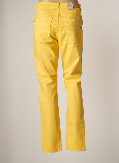 Pantalon slim galben CREAM femeie