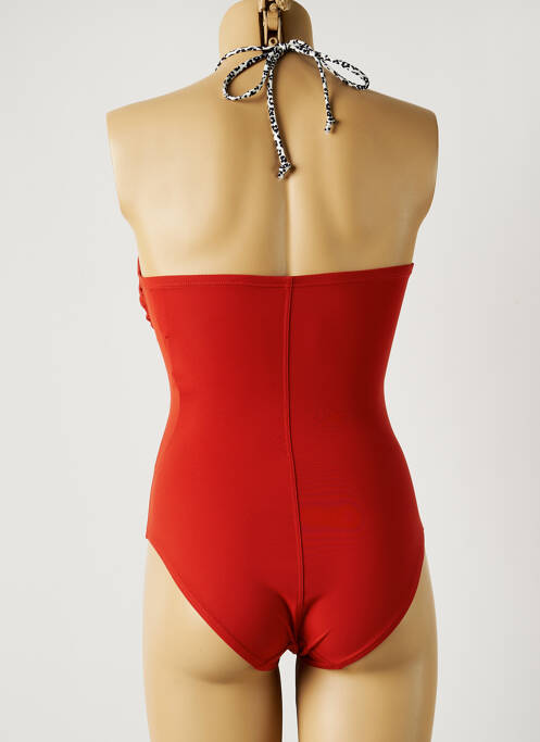 Costum de baie dintr-o singură piesă portocaliu EMPREINTE femeie