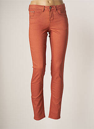 Pantalon slim portocaliu CREAM femeie