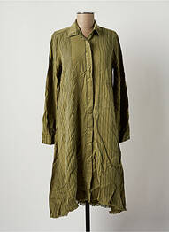 Rochie midi mâneci lungi mâneci lungi verde LTB femeie