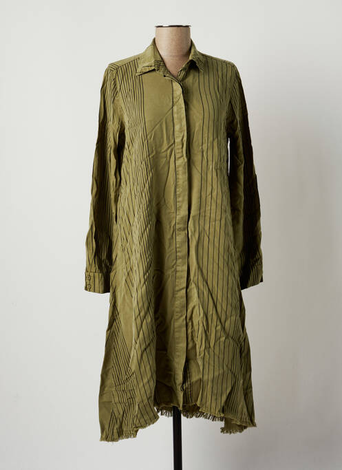 Rochie midi verde LTB femeie