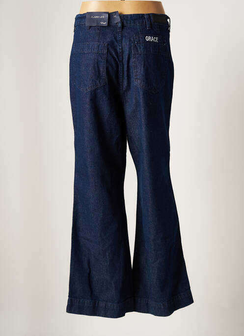 Blugi cu croială evazată albastru LTB femeie