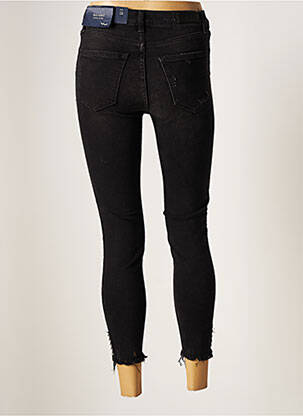 Pantalon trei sferturi elasticitate mărime normală negru LTB femeie