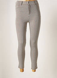 Pantalon 7/8 elasticitate mărime normală bej LTB femeie