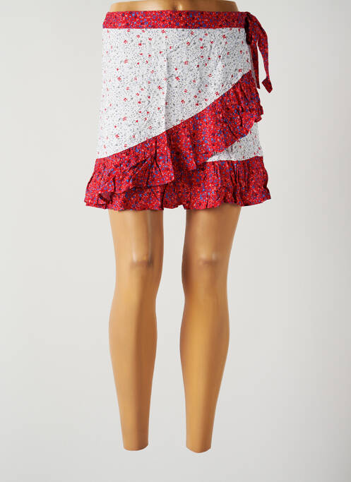 Fustă scurtă roșu LTB femeie