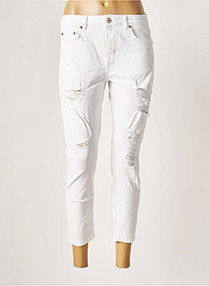 Pantalon trei sferturi alb LTB femeie