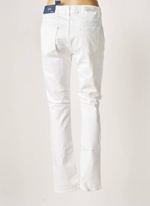 Blugi cu croială slim alb LTB femeie