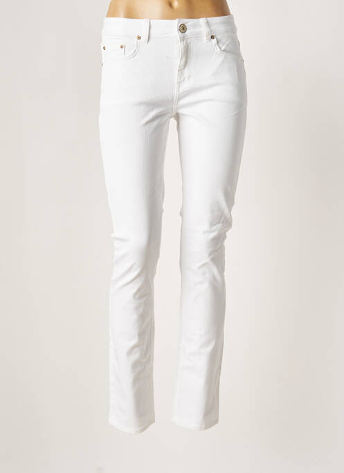 Blugi cu croială slim alb LTB femeie