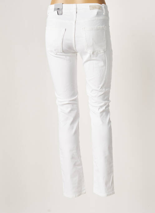 Blugi cu croială slim alb LTB femeie